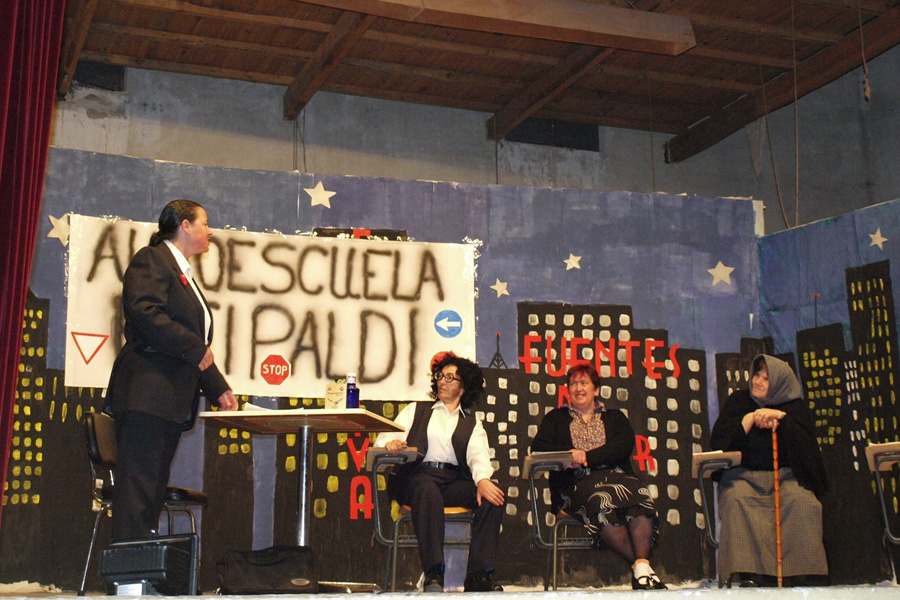 teatro solidario en Fuentes de Béjar